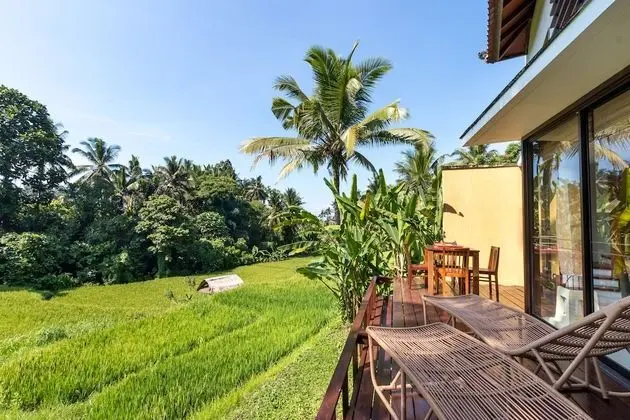 Villa, 2 Yatak Odası, Kişiye Özel Havuzlu (Premiere, Rice Field View, Type A)
