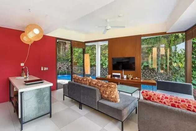 Villa, 2 Yatak Odası, Kişiye Özel Havuzlu (Premiere, Rice Field View, Type A)
