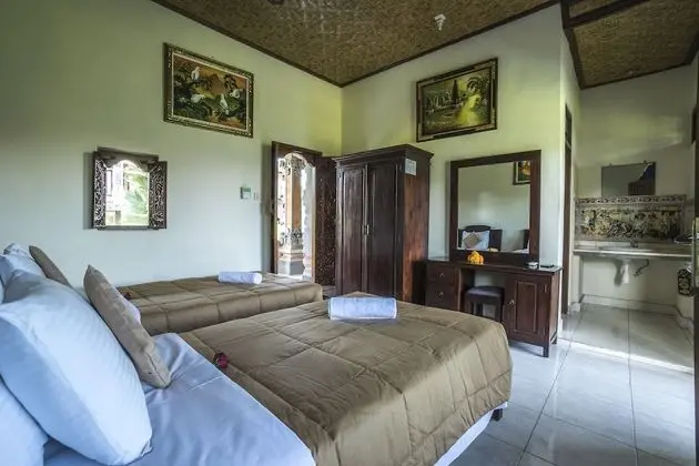 Deluxe Tek Büyük veya İki Ayrı Yataklı Oda, Bahçe Manzaralı