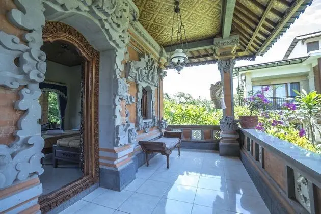 Deluxe Tek Büyük veya İki Ayrı Yataklı Oda, Bahçe Manzaralı