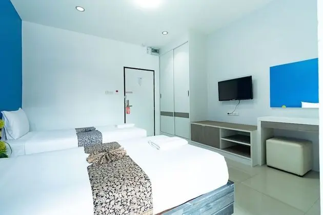 İki Ayrı Yataklı Oda, 2 Tek Kişilik Yatak, Balkon