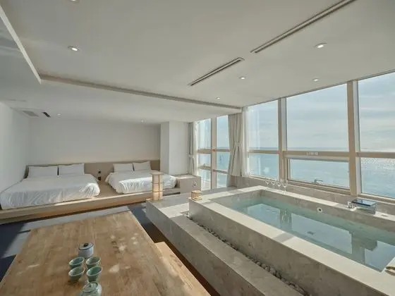 Family Oda, Okyanus Manzaralı (Private Spa, Randomly selected)