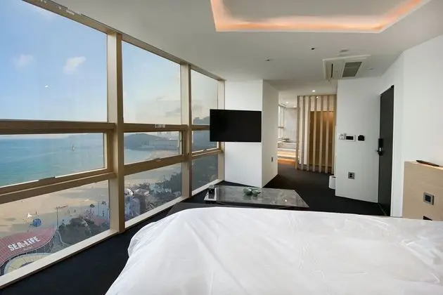 Tek Büyük Yataklı Oda, Okyanus Manzaralı (Private Spa)