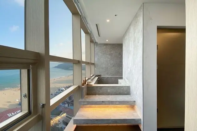 Tek Büyük Yataklı Oda, Okyanus Manzaralı (Private Spa)