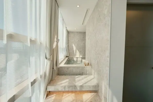 Tek Büyük Yataklı Oda, Okyanus Manzaralı (Private Spa)