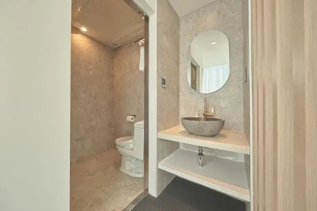 Tek Büyük Yataklı Oda, Okyanus Manzaralı (Private Spa)