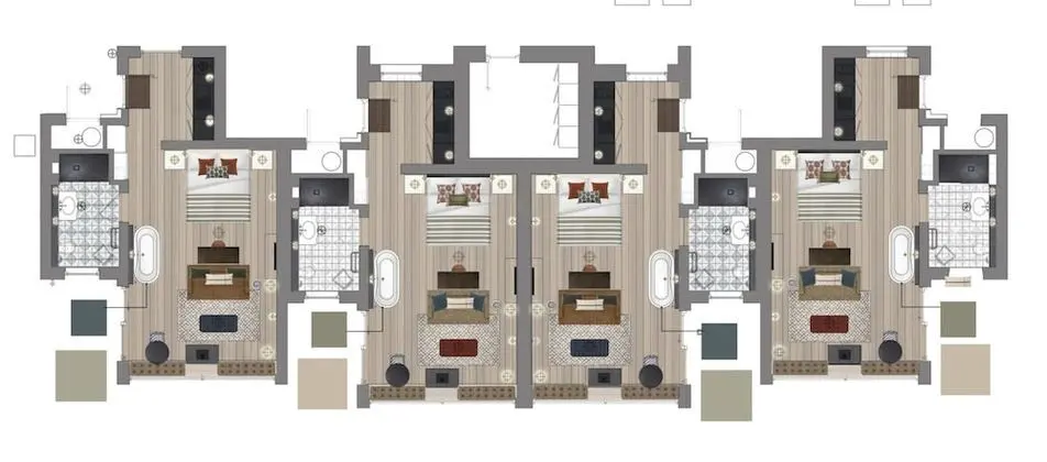 Luxury Stüdyo, Banyolu/Duşlu (Uig Sands Rooms)