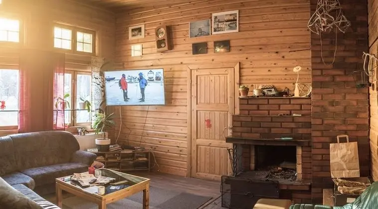 Kulübe, 2 Yatak Odası, Sauna