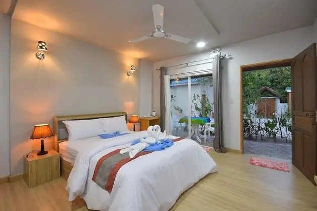 Deluxe Villa, Banyolu/Duşlu, Bahçe Manzaralı