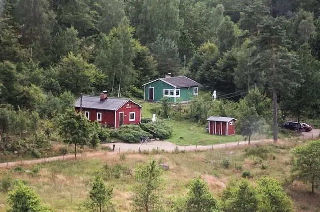 Traditional Kulübe, Şömine, Vadi Manzaralı