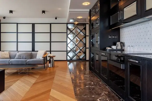 Grand Apart Daire, Küçük Mutfak, Deniz Manzaralı
