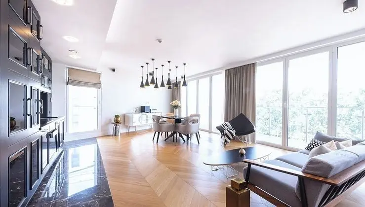Grand Apart Daire, Küçük Mutfak, Deniz Manzaralı