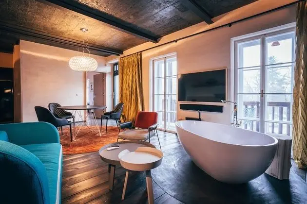 Deluxe Apart Daire, Balkon