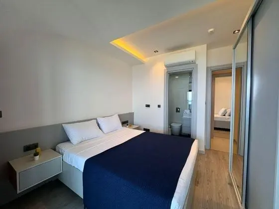 2+1 Residence Sea View With Terrace, Deniz Manzaralı, Teraslı