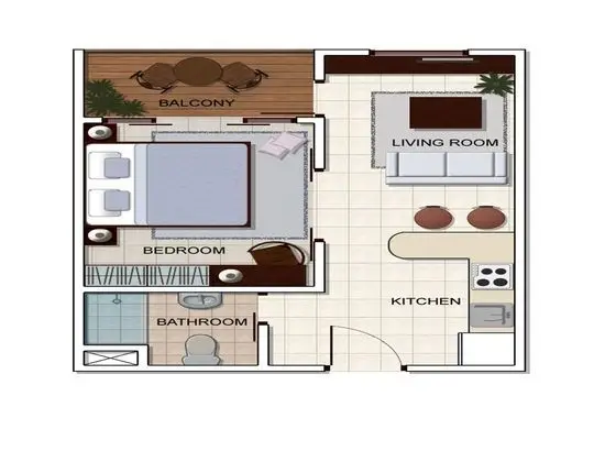 1 Çift Kişilik Veya 2 Tek Kişilik Yatak One Bedroom