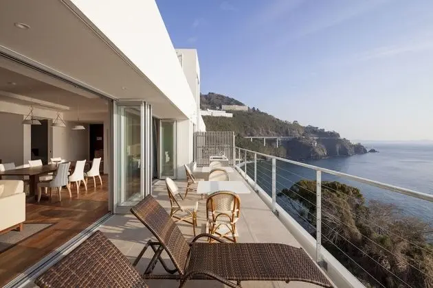 Luxury Süit, 2 Yatak Odası, Teras, Okyanus Manzaralı