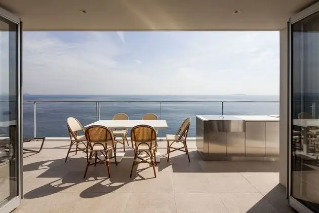 Luxury Süit, 2 Yatak Odası, Teras, Okyanus Manzaralı