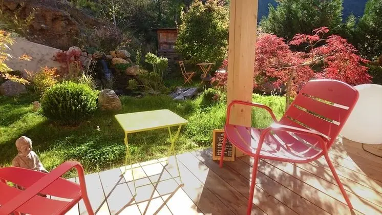 Tek Büyük Yataklı Oda, Bahçe Manzaralı (Les Erables de Kyoto)