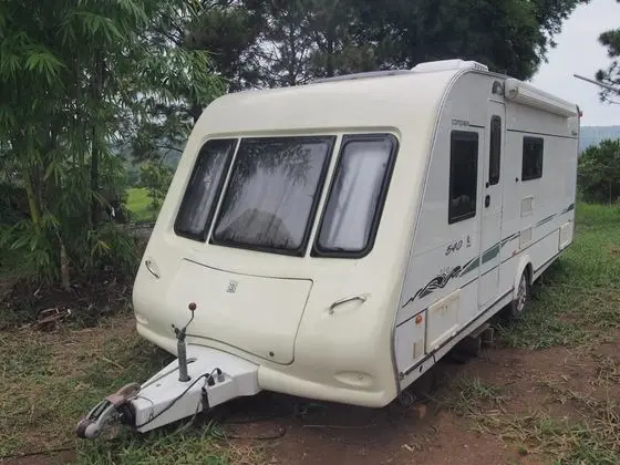 Caravan with Private Bathroom