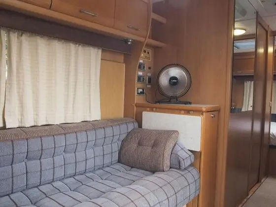 Caravan with Private Bathroom