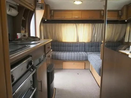 Caravan with Private Bathroom