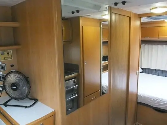 Caravan with Private Bathroom