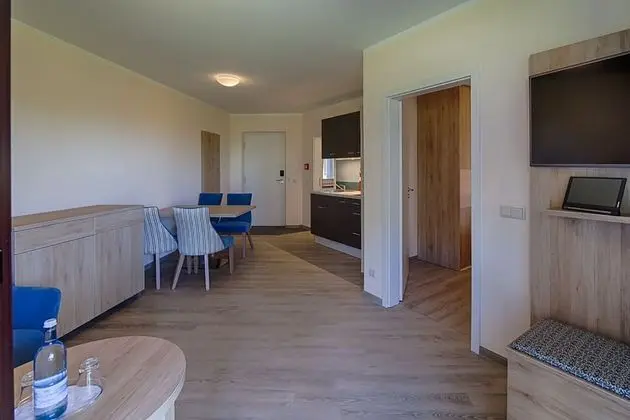 Apart Daire, 1 Yatak Odası, Balkon (with kitchen and living room)