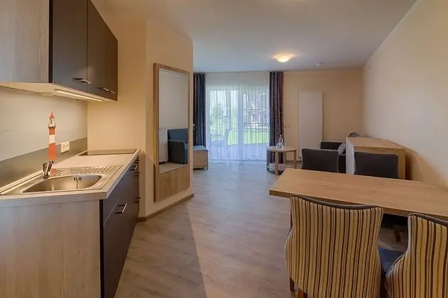 Apart Daire, 1 Yatak Odası, Balkon (with kitchen and living room)
