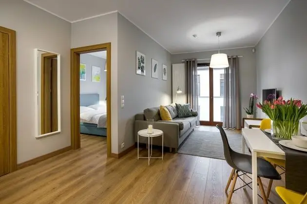 Deluxe Apart Daire, 1 Büyük (Queen) Boy Yatak ve Çekyat, Balkon (2nd floor, Dominikanska Street)
