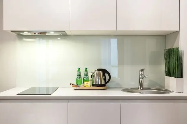 Deluxe Apart Daire, 1 Büyük (Queen) Boy Yatak ve Çekyat, Balkon (2nd floor, Dominikanska Street)