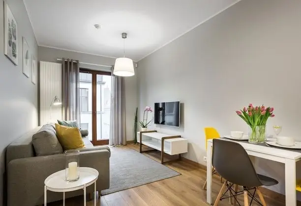 Deluxe Apart Daire, 1 Büyük (Queen) Boy Yatak ve Çekyat, Balkon (2nd floor, Dominikanska Street)