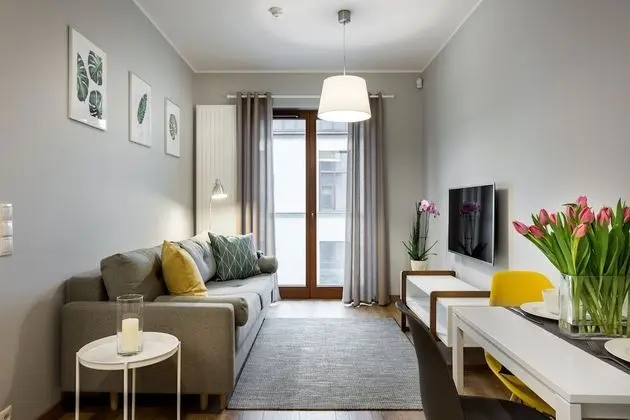 Deluxe Apart Daire, 1 Büyük (Queen) Boy Yatak ve Çekyat, Balkon (2nd floor, Dominikanska Street)