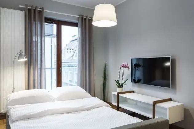 Deluxe Apart Daire, 1 Büyük (Queen) Boy Yatak ve Çekyat, Balkon (3rd floor, Dominikanska Street)