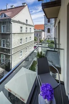 Deluxe Apart Daire, 1 Büyük (Queen) Boy Yatak ve Çekyat, Balkon (3rd floor, Dominikanska Street)