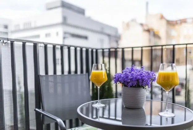 Deluxe Apart Daire, Balkon