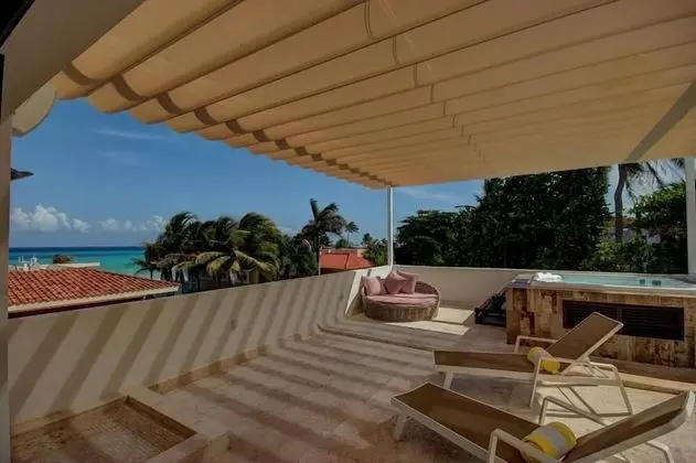 Apart Daire, Birden Çok Yatak, Plaj Manzaralı (Steps to Best Beach VILLA UNICA 6Bedr)