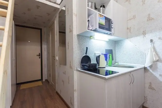 Standard Apart Daire, 1 Büyük (Queen) Boy Yatak ve Çekyat, Mutfak