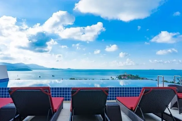Luxury Sea View Pool Villa B 3-Bedroom