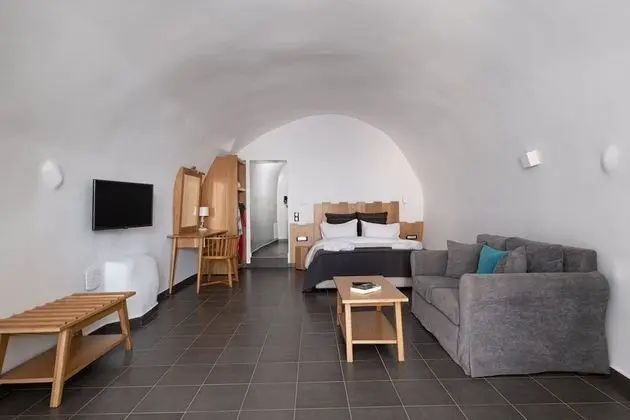Luxury Süit, Jakuzi (Cave - Caldera View)