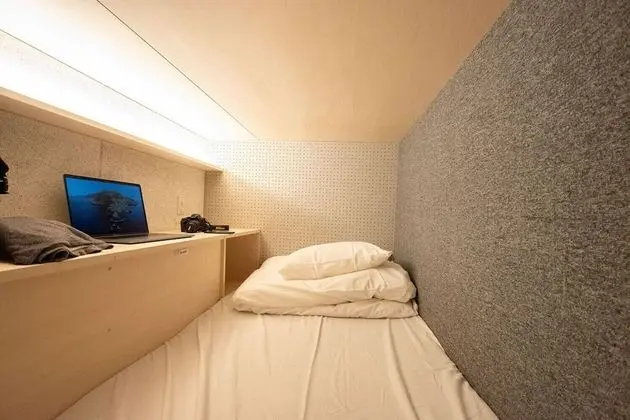 Oda, Sigara İçilmez, Buzdolabı ve Mikrodalga (Capsule Room, Men only floor)