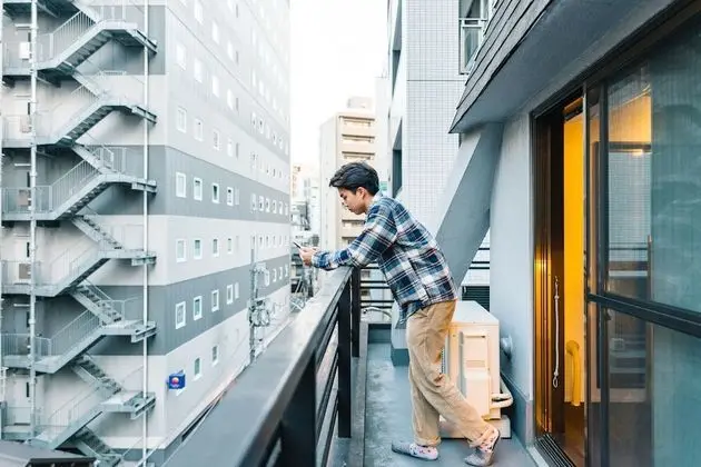 Oda, Sigara İçilmez, Buzdolabı ve Mikrodalga (Capsule Room, Men only floor)