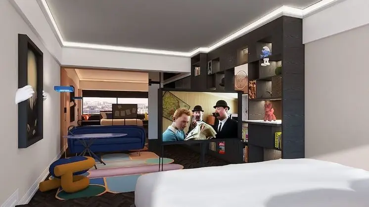 Oda, 1 En Büyük (King) Boy Yatak, Şehir Manzaralı