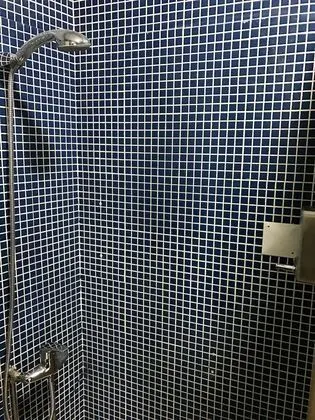 Private sleeping pod in 12 people dormitory