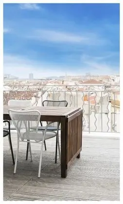 Apart Daire, 2 Yatak Odası, Teras