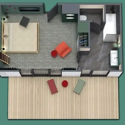 Comfort Tek Büyük Yataklı Oda
