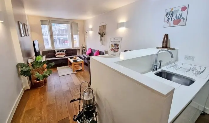 Deluxe Apart Daire, 1 Yatak Odası, Küvet