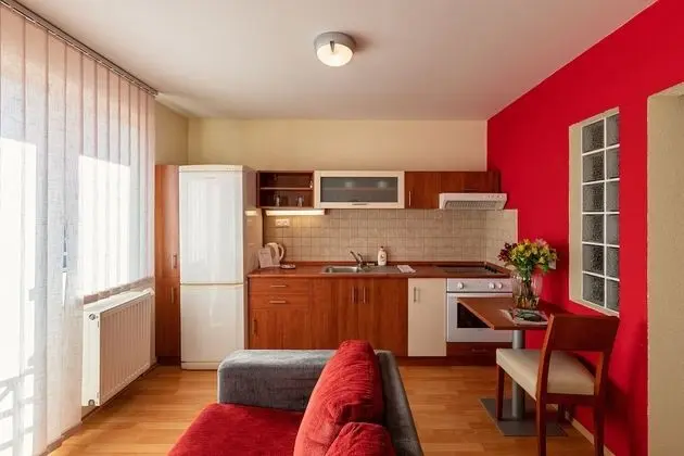 Comfort Tek Büyük veya İki Ayrı Yataklı Oda, 1 Yatak Odası, Küçük Mutfak