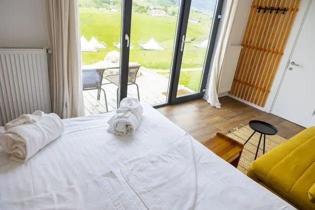 Premium Kulübe, Veranda, Dağ Manzaralı