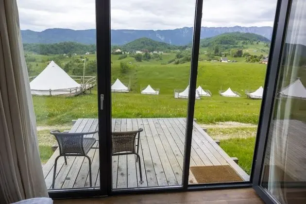 Premium Kulübe, Veranda, Dağ Manzaralı