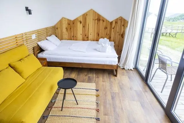Premium Kulübe, Veranda, Dağ Manzaralı